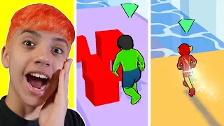 CORRIDA DE SUPER HERÓIS COM TRANSFORMAÇÕES!!  (Superhero Race)