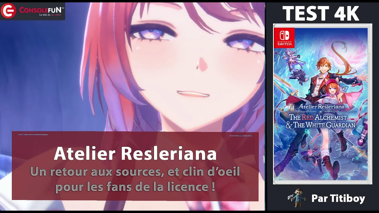 Vido-Test de Atelier Resleriana: The Red Alchemist par ConsoleFun