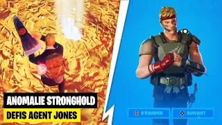 ENQUÊTE SUR L'ANOMALIE DÉTECTÉE A STEALTHY STRONGHOLD ! (FORTNITE DEFIS AGENT JONES)