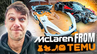 McLaren from TEMU / 765LT CARBON build after CRASH