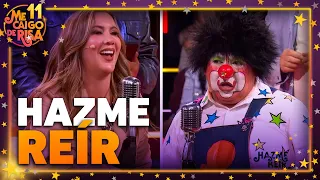 Chuponcito se suma a lista de VÍCTIMAS de Mariazel en 'Hazme reír' | Me Caigo de Risa