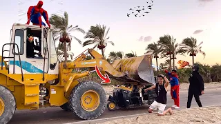 اسبيدر مان والوحش ( الجزء الاخير)🔥 السلسيلي
