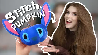 How to make a LILO AND STITCH Pumpkin!