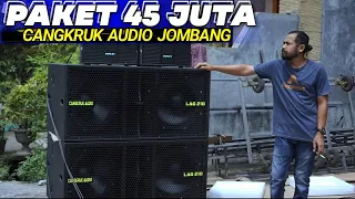 45 juta CANGKRUK AUDIO JOMBANG Kelas Ekonomis Untuk Panggung Atau Electone Joss Sub BETAVO Speaker