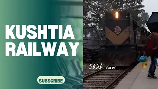 kushtia railway //train // 502k view
