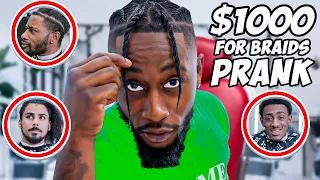 Charging $1,000 For A HairCut *Prank* / Real Reaction