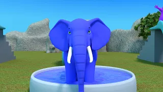 Bandar Mama + Ek Mota Hathi + Lakdi Ki Kathi | Nursery Rhymes for Childrens