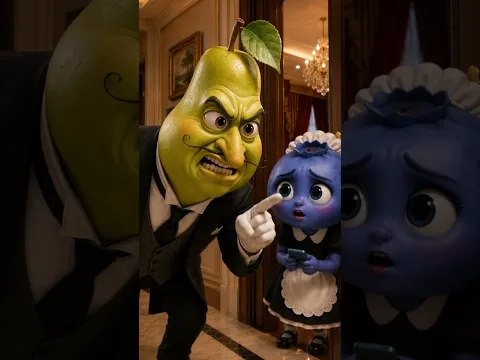 Apple Family | Who Really Stole The Necklace? 💎🍓 #Fruitstory #Fruitdrama #Fruitanimation