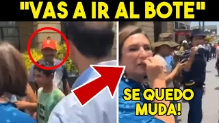 TOMALA! JOVEN VALIENTE INCREPA A XOCHITL. SALIO HUYENDO, SE TOPO CON EL TIGRE