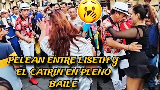 🚨PELEAN ENTRE EL CATRIN Y LISETH EN PLENO BAILE , ELLA YA NO AGUANTO MAS😬🚨