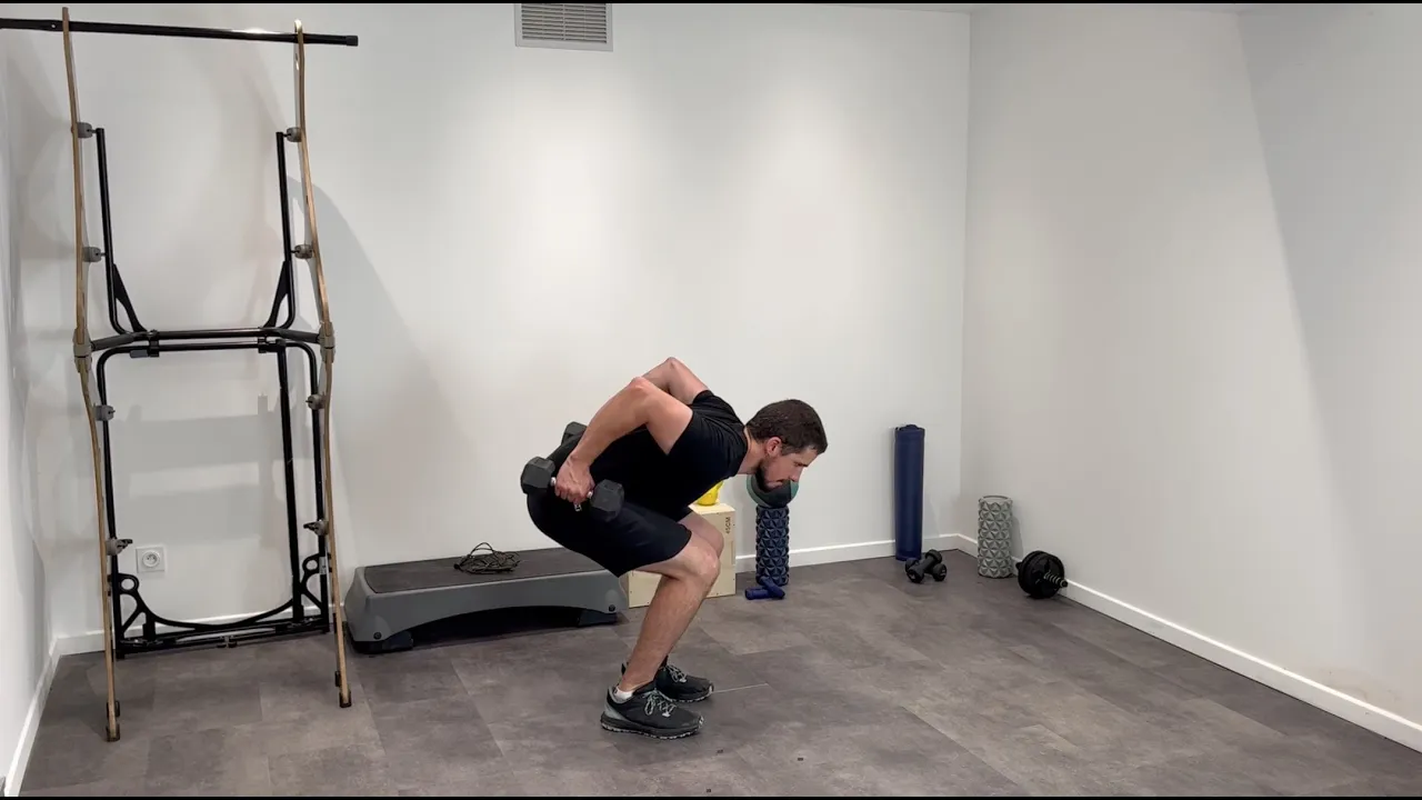 Image Rowing pendule aux haltères