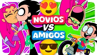 NOVIOS 😍 O AMIGOS 😎 EDICIÓN CARICATURAS ANIMADAS 🩷