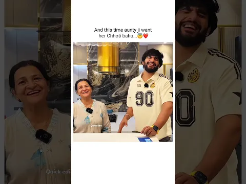 Aunty ji Wants her Chhoti bahu 😍❤ @FukraInsaan #triggeredinsaan #fukrainsaan #ruchikarathore