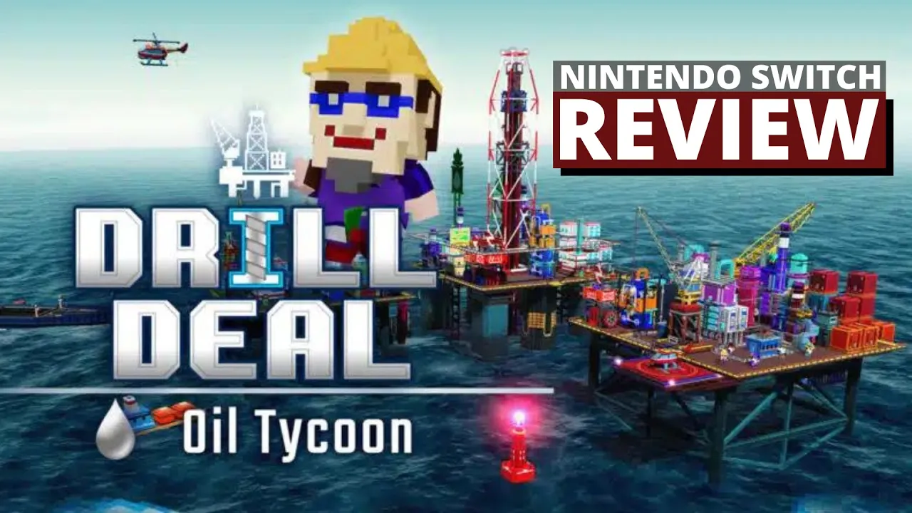 Vido-Test de Drill Deal Oil Tycoon par Switchey De Gamer