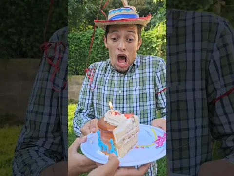 El CUMPLEAÑOS de PAPÁ 🎂  #shorts #viral