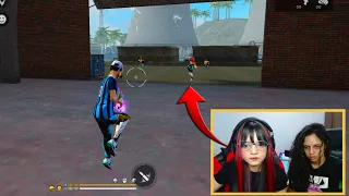 X1 COM UMA LINE FEMININA FAMOSA AO VIVO!