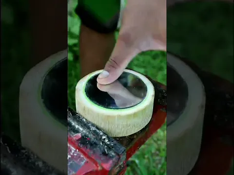 How to make Bamboo mirror frame ,Help for Grandma-DIY#shorts