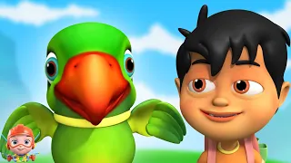 Main Tota Main Tota, मैं तोता मैं तोता + Best Nursery Rhymes by Little Tritans Hindi