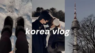 winter in seoul korea | aesthetic vlog