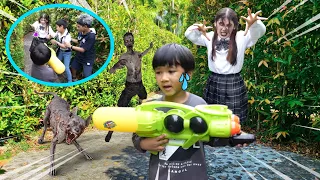 น้องภูมิ | สู้กับซอมบี้