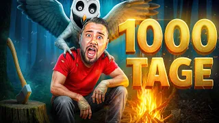 1.000 TAGE in 99 NÄCHTE IM WALD 🔦