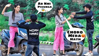 Smoking ( Cigarette ) Prank On My Cute Friend ❤️ | She got angry 😠 @syed_amir