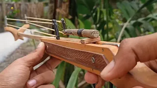 Home make Wooden Slingshots