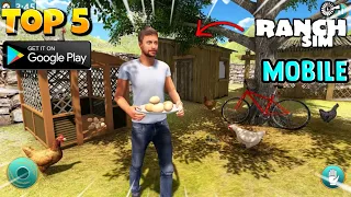 I Played Every RANCH SIMULATOR Mobile Games From Playstore!