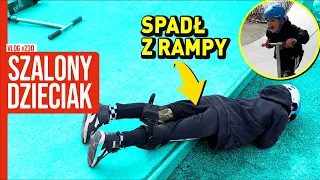SZALONY DZIECIAK na SKATEPARKU😳/ VLOG #230