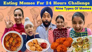 Eating Momos For 24 Hours Challenge | RS 1313 FOODIE | Ramneek Singh 1313 | RS 1313 VLOGS