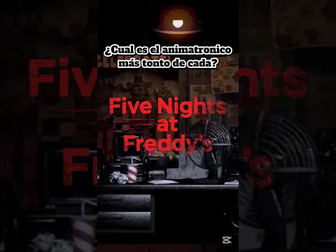¿Cual es el animatronico más tonto de cada fnaf? 🗿👌 #countryballs #fnaf