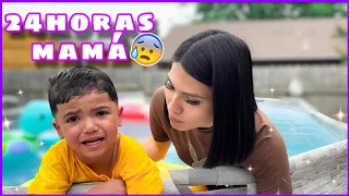 24 HORAS SIENDO MAMÁ 😨/Selena Reyez