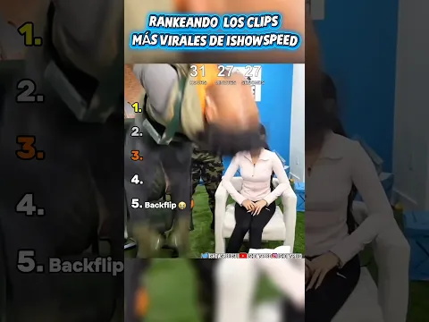 LOS MEJORES CLIPS DE ISHOWSPEED 🔥😹 #ishowspeed #ranking #top #shorts