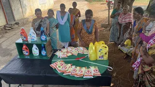 Match the detergent liquid and spin your luck for cooking oil challenge