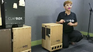 Clapbox Cajembe Cajon | 4 instruments in 1 | Demo by Geetanjali Kalta- Cajon, Congo, Bongo & Darbuka