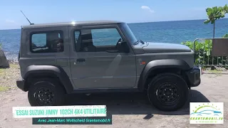 Essai Suzuki Jimny Utilitaire 102ch Grantomobil.fr 2021
