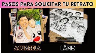 Pasos para solicitar tu retrato