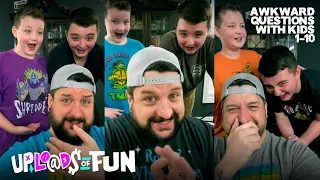Awkward Questions with Kids 1-10 Uploads of Fun
