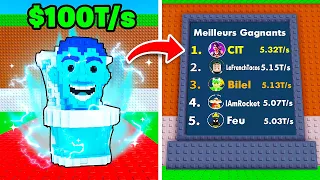 COMMENT je SUIS passé #1 MONDE Sur Steal a Brainrot !