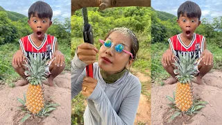 Survival Skills: SMART idea and USEFUL with single mom in forest #bushcraft #camping #outdoors 