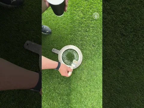 PITCH PREPARATIONS AT THE ETIHAD! 🩵 👀 #mancity #football #skills #shorts #shortsvideo #shortsfeed