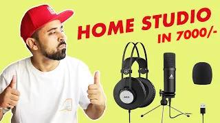 Home Studio Setup For Beginners In 7000/- | 2021 | In Hindi | Maono AU-A04TR USB Condenser Mic