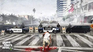 좀비 1명이 도시에 나타난다면?! 좀비 1000명도 가능!! [GTA5 좀비모드]