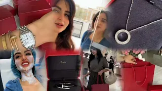 سنابات اميرة وعبدالرحمن مشتريات كارتير  هداية عيادة تجميل #اميره_عبدالرحمن_جديد #سنابات