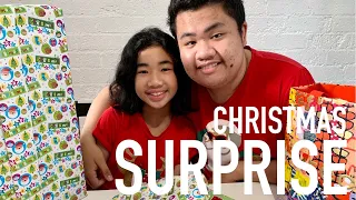 A huge surprise for Caitlin