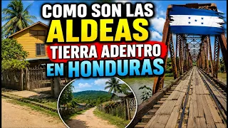 Como son las aldeas tierra adentro en Honduras#aventura #natural#travel 