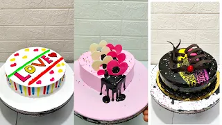 Pineapple Cake Design For Birthday Cake || Chocolate Cake Design || Heart Cake Recipe #cake #cakes