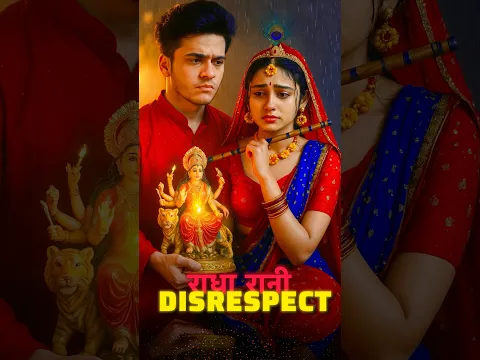 राधा रानी के साथ ये क्या हो रहा है 😡| Gaurav Siddhart | #shorts