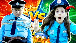 🚔 شرطة الاطفال الابطال تمسك الحرامي وتضعه بالسجن 115 #اطفال #اغانى#العاب #شرطة😱🔥 | أغاني أطفال