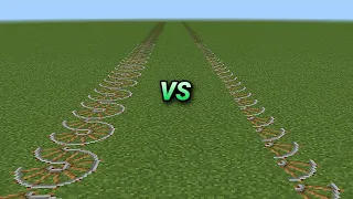 AKU MENCOBA TRIK UNIK TENTANG RAIL & MINECART DI MINECRAFT‼️